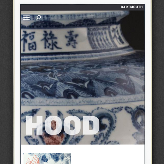 Hood Museum Website